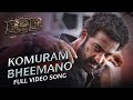 Full komuram bheemano malayalam  rrr  ntr ram charan  maragadhamani  ss rajamouli