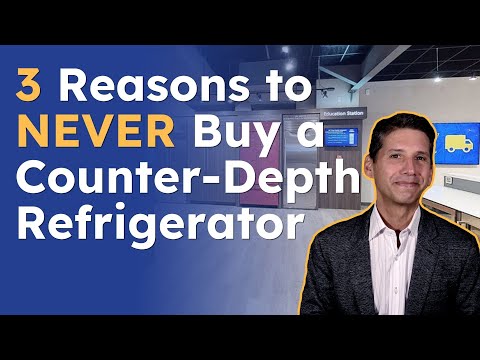 3 Reasons to Never Buy a Counter-Depth Refrigerator