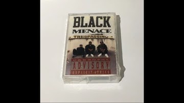 Black Menace - G.A.N. (1992, cassette, rare)