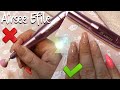 beginner friendly efile from amazon cheap file nail tutorial