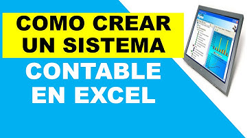 Cómo crear un sistema contable en excel  Parte 1