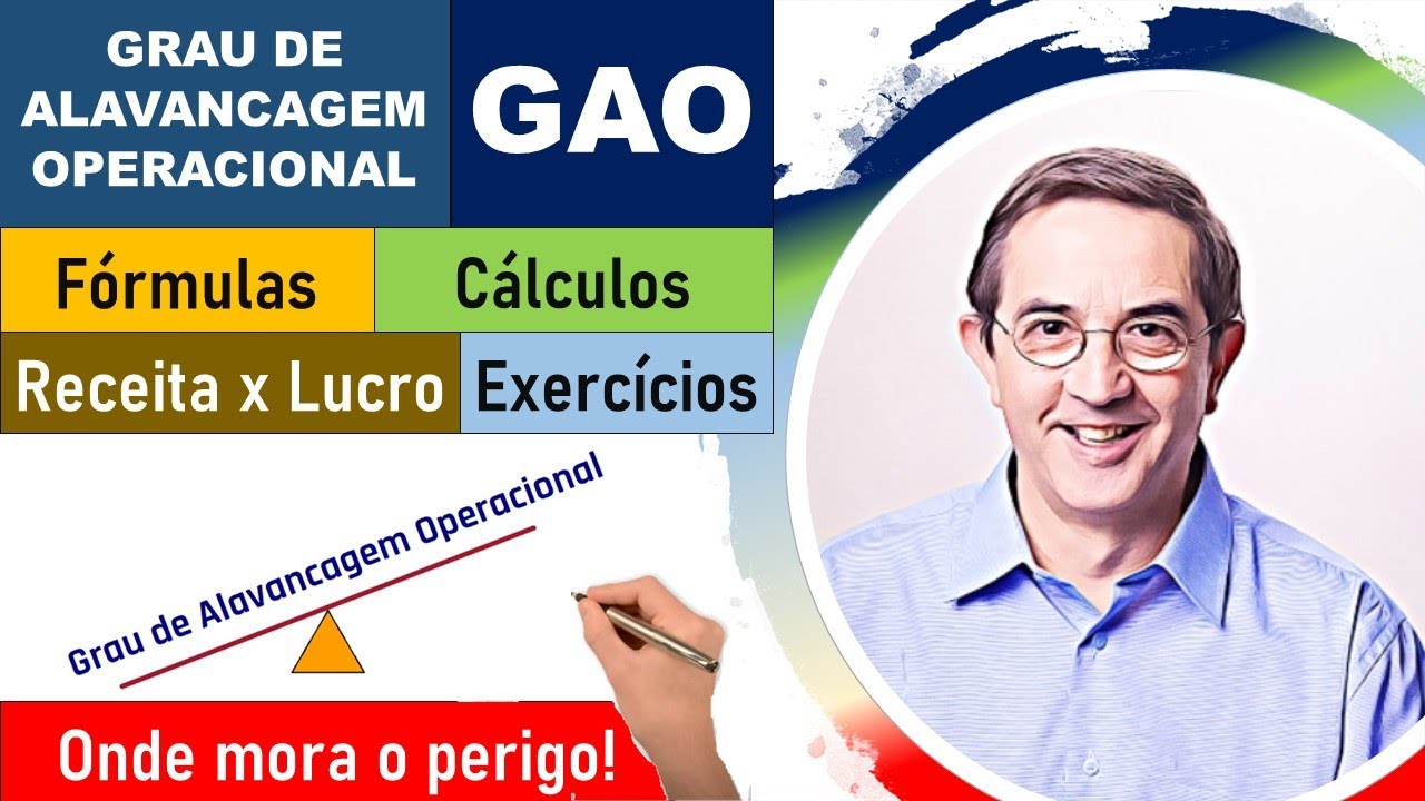 GAO - Grau de Alavancagem Operacional - Relação receita de vendas e ...