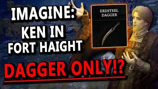 Kenneth Haight Build in Elden Ring  Using a Dagger ONLY