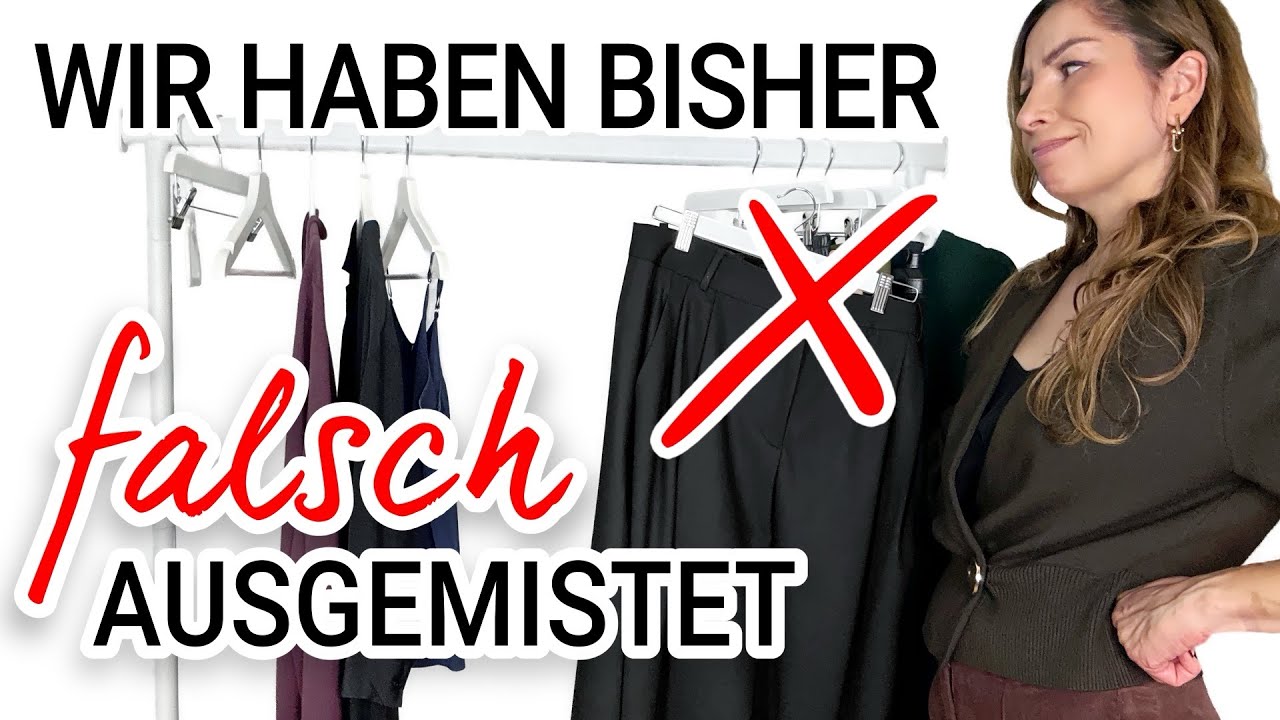 RÜCKWÄRTS ausmisten: So bringst du 2026 schnell & einfach deinen Kleiderschrank auf Spur