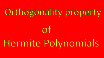 Orthogonality property of Hermite Polynomial in physics |B.sc Third year |Nepali Language |