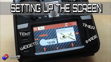 Setting up the screen/widgets (RadioMaster/Jumper/FrSky)