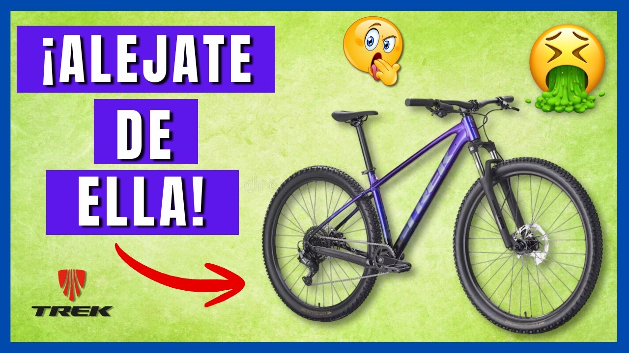 La BICICLETA BASURA que NUNCA DEBES COMPRAR 🤮 Trek MARLIN 4 GEN 3