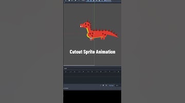 Cutout Sprite Animation #godot4 #tutorial #animation