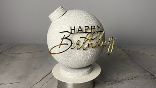 Бомба торт жасалу жолы/ Шоколадный шар
