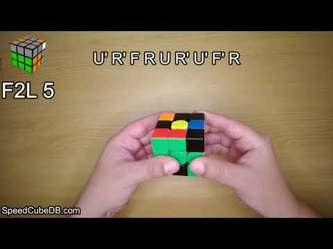 F2L Algorithms, BR Slot - F2L 5