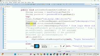 SQL Injection in java