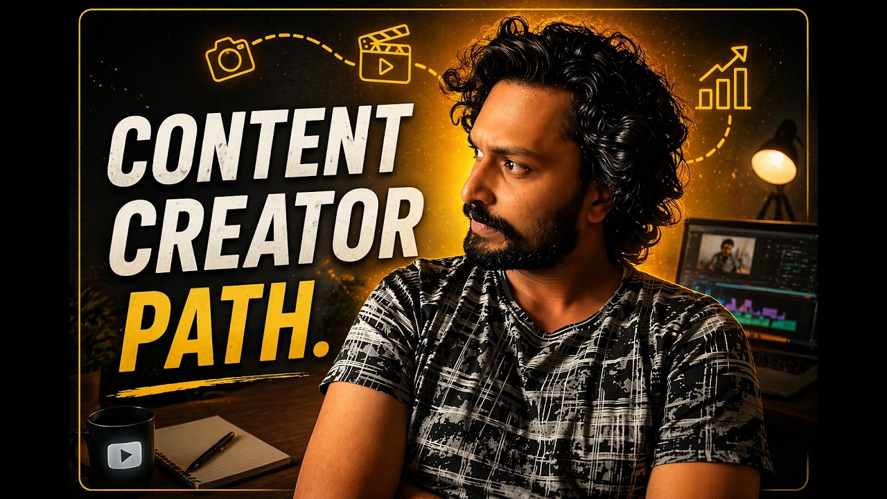 The Content Creator's path | The Untold story | - YouTube
