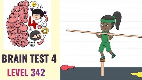 🧠 Brain Test 4 Level 342 | Jenny must maintain her balance | Walkthrough