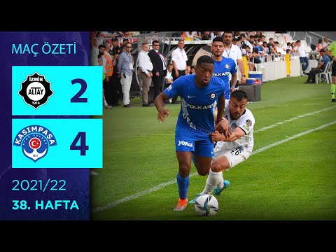 ÖZET: Altay 2-4 Kasımpaşa | 38. Hafta - 2021/22