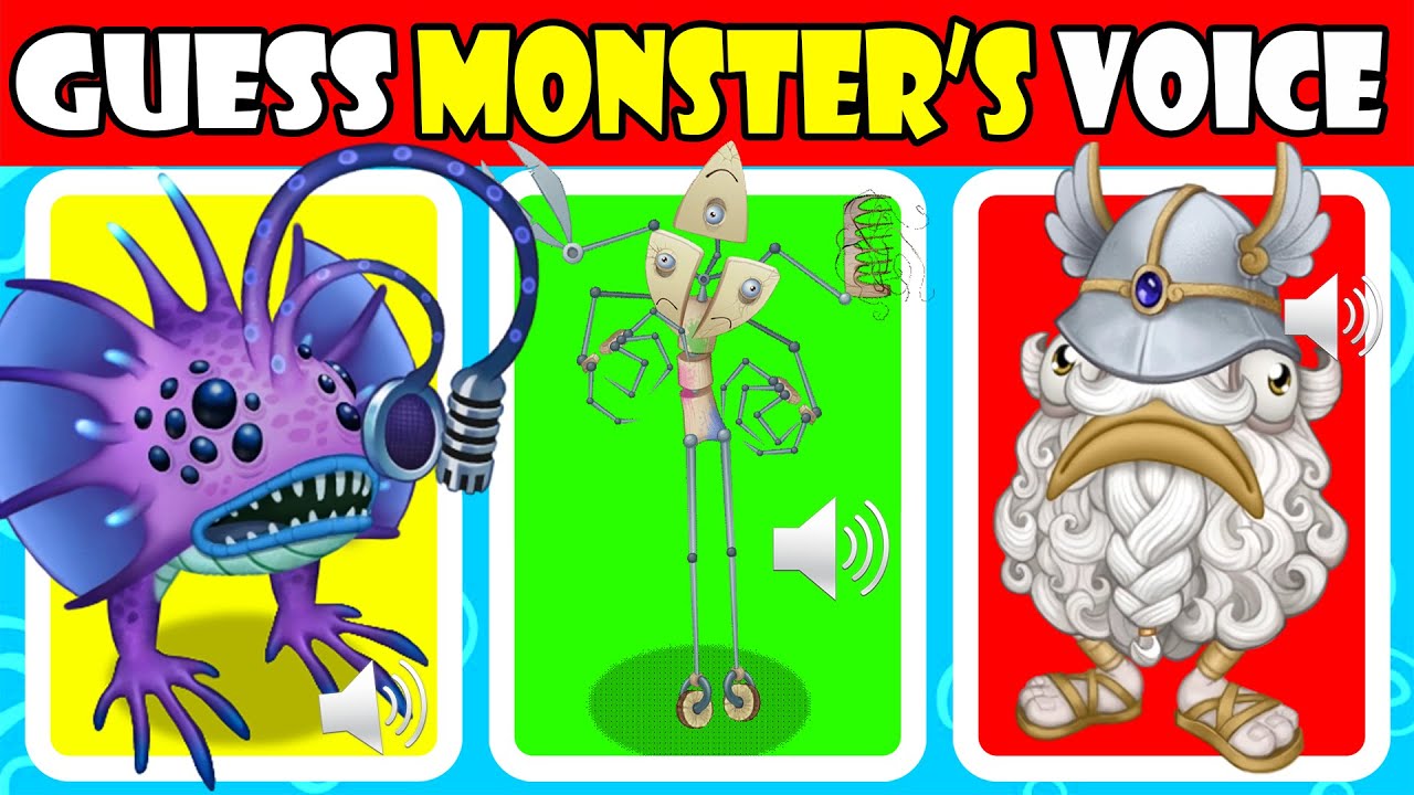 GUESS the MONSTER'S VOICE | MY SINGING MONSTERS | Epic Phangler, Yupputa, HMHPH, Tabicrab