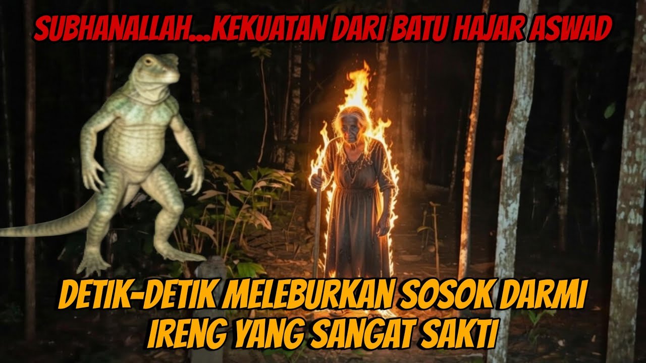 Detik-Detik Meleburkan Sosok Darmi Ireng yang Sangat Sakti