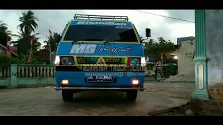 Video cinematic story wa mobil L300 bois warna biru || Romansa truk oleng