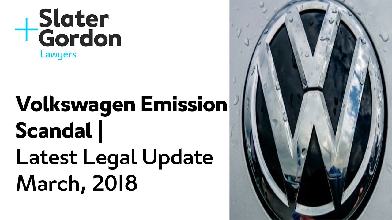 Volkswagen Emission Scandal | Latest Legal Update - YouTube
