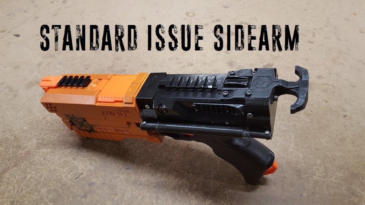 Captain Xavier's War Gear - Standard Issue Sidearm - YouTube