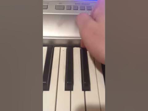 Jitter clicking meets a piano - YouTube