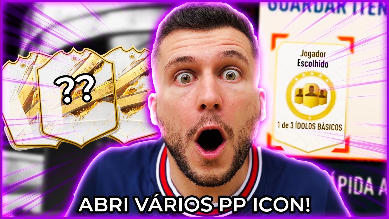 INCRÍVEL!! ABRI VÁRIOS PP ICON, TÁ VALENDO A PENA? FIFA 23 - UT