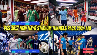 PES 2017 NEW NAYB STADIUM TUNNELS PACK 2024 AIO