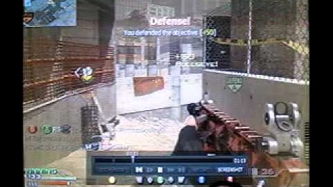MW3-Epic Random Throwing Knife Defense and ACR 5-Spray