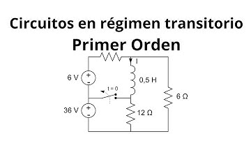 Circuitos Eléctricos en Régimen Transitorio: Primer orden (6)