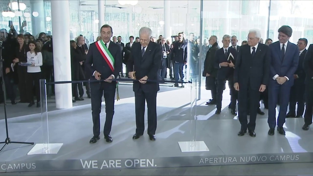 Cerimonia di apertura del nuovo campus Bocconi