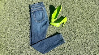 Asmr Green Pumps And Jeans