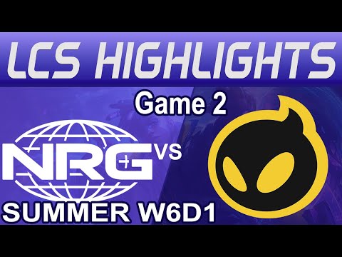 DIG vs NRG Game 2 Highlights  LCS Summer 2024  Dignitas vs NRG Kia by Onivia