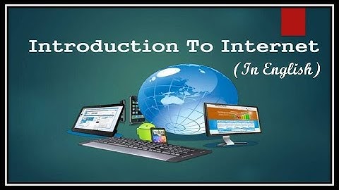 Introduction to the internet (English)