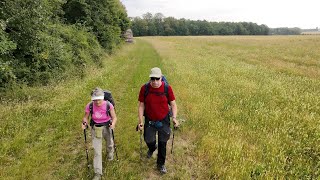 Compostelle 2025 Pierre et Sylvette - Voie de Tours Étape 4 Rambouillet - Epernon