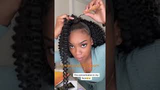 Braidless Crochet Half Up Half Down Onlyrely