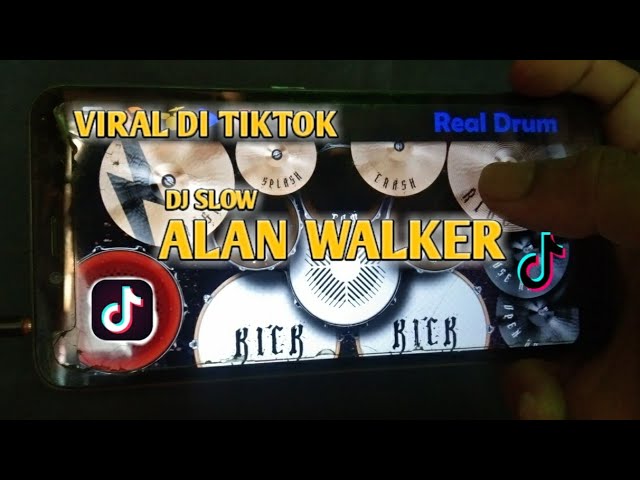 DJ SLOW ALAN WALKER - DJ SLOW BEAT - DJ REMIX FULL BASS VIRAL TIKTOK TERBARU 2022 #realdrum class=