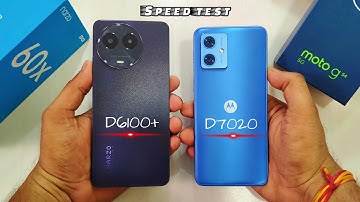 Moto G54 Vs Narzo 60X Speed Test | Dimensity 7020 Vs Dimensity 6100+