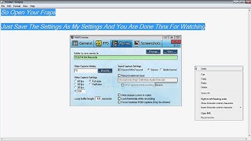How To Record Unlimited Game Video With Fraps