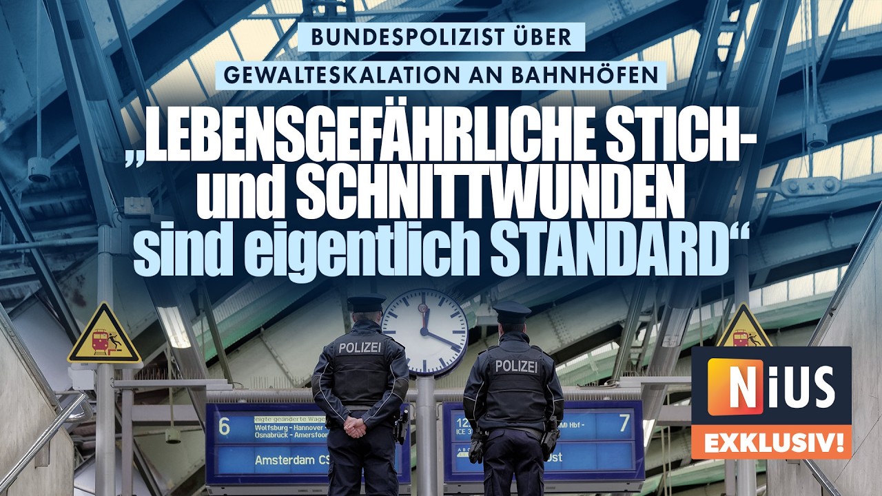 Zu viel Gewalt, zu wenig Personal: Bundespolizist berichtet aus 10 Jahren Streifendienst