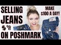 15 JEANS BRANDS SELLING ON POSHMARK FOR BIG PROFIT | POSHMARK SELLING TIPS | MAKE MONEY ONLINE 2020