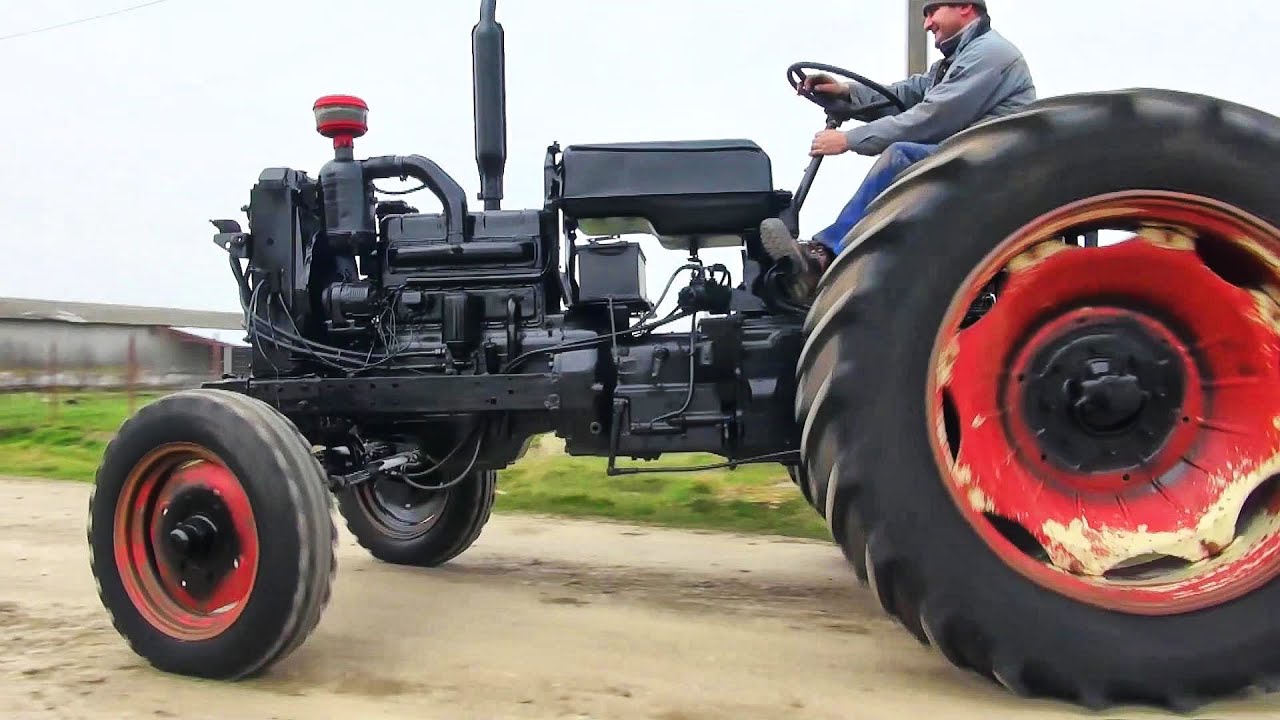 Teste de viteză cu tractoare UTB