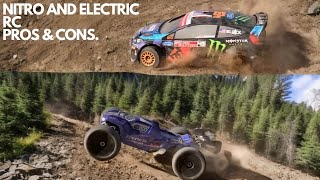 The pros and cons of nitro and electric rc 🔥🔥