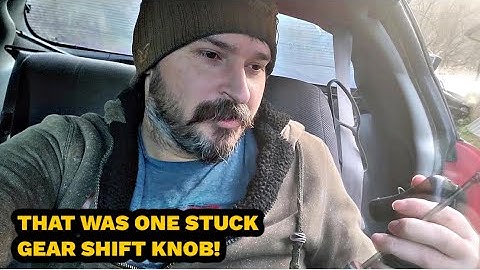 Some Things Are Never As Easy As They Look, Camaro Firebird Gear Shift Knob Removal