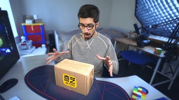 $100 Qiyi Cube Unboxing | Tornado V3 Pioneer UV, Haptic Coins + More
