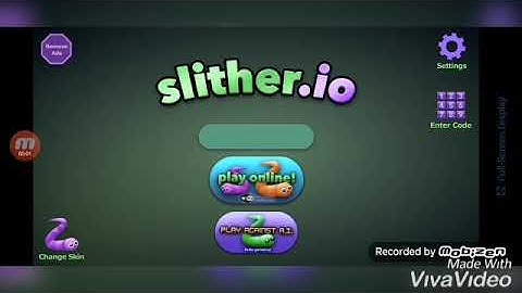First time playing ( slither.io) : Part 1