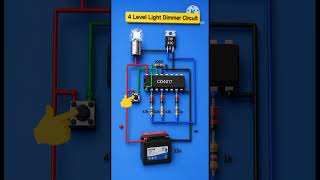 How to Make an LED Brightness Controller | Easy DIY Electronics Project #shorts