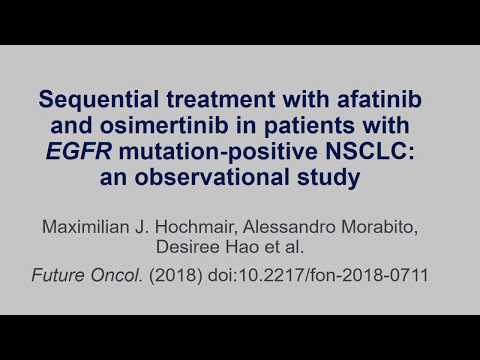 Video: Virkelig Oplevelse Af Førstelinie Afatinib Hos Patienter Med EGFR-mutant Avanceret NSCLC: En Multicenter Observationsundersøgelse