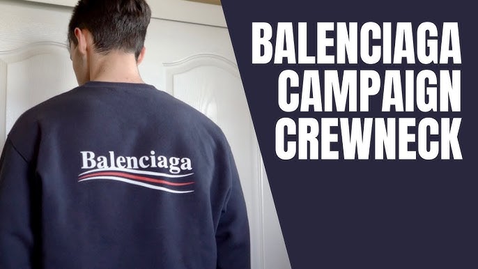 Balenciaga SS18 Bernie Sanders campaign logo T-Shirt review/Authentication  - YouTube