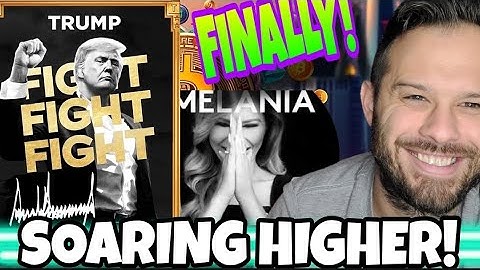 Trump Coin and Melania Meme Coin Are Soaring Following The Announcement About China Trade Concerns