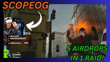 WE GOT 5 AIRDROPS IN 1 RAID ON MATKA MIEST - VR