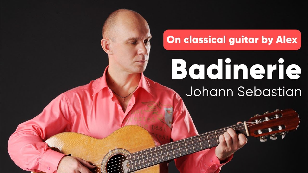 Badinerie - Johann Sebastian Bach on classical guitar